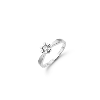 ETERNITY 14KT HV.D.RING 1X0,30CT WSI, von Aagaard