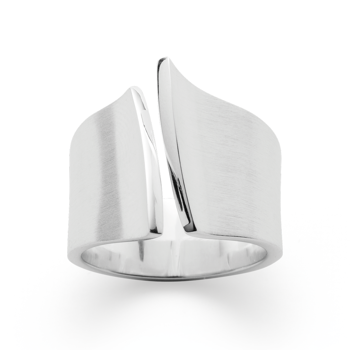 925/- Ring, rho. mat/blank, von Bastian Inverun