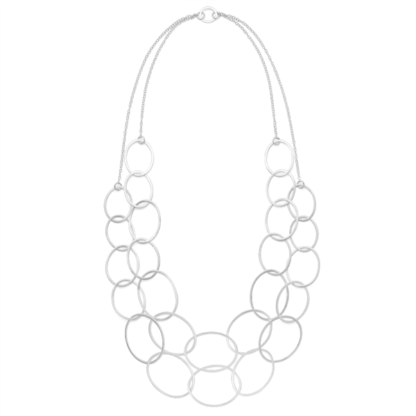 925/- collier mat/blank, 100cm, von Bastian Inverun