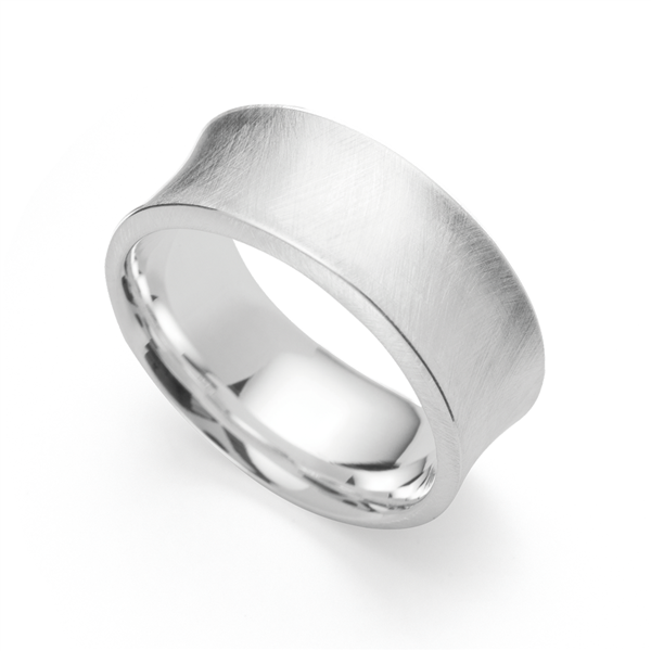 925/- Ring, rho. børstet, von Bastian Inverun