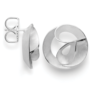 925/øreringe,rhd,børstet/blank, von Bastian Inverun