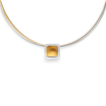 925/- vedhæng, delvis fg., børstet, von Bastian Inverun