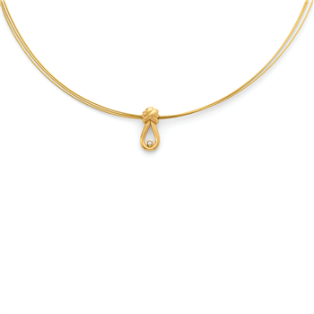 925/- vedhæng, fg., mat, dia. 0,02ct W-SI, von Bastian Inverun