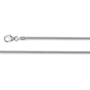 925/- snake chain, mat, 1,6mm, von Bastian Inverun
