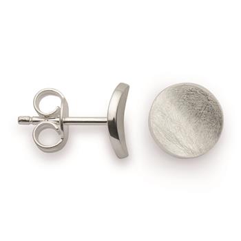 925/- Ørestikker, rhodineret, mat/poleret, von Bastian Inverun