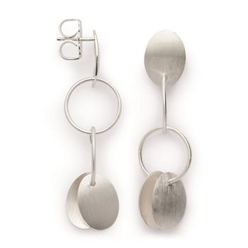 925/- Ørestikker, rhodineret, matte, von Bastian Inverun