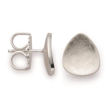 925/- Ørestikker, rhodineret, mat/poleret, von Bastian Inverun