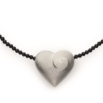 925/- Vedhæng, rhodineret, mat, von Bastian Inverun