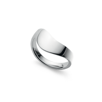 925/- ring, rh, poleret, von Bastian Inverun