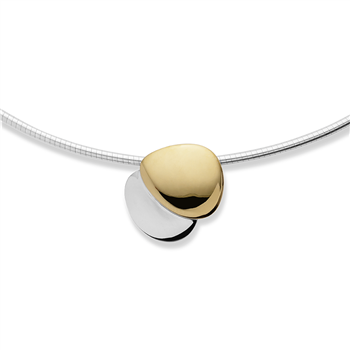 925/-vedhæng, delvist forgyldt, rh, poleret, von Bastian Inverun