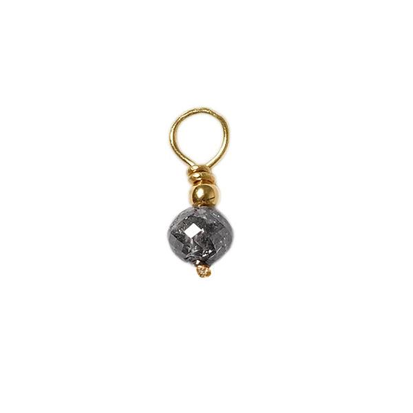 14kt vedhæng med facetterede diamant Vedhæng uden kæde, von San - Links of Joy