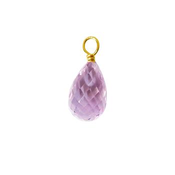 18kt vedhæng med pink ametyst Vedhæng uden kæde, von San - Links of Joy