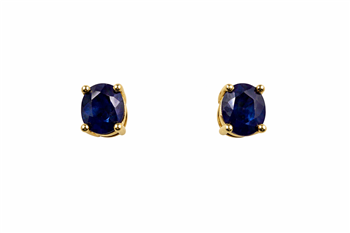 Ørestikker 14 karat safir 4 greb, von L&G