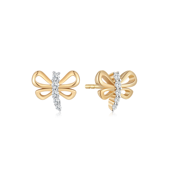 Guld ørestikker, von Støvring Design