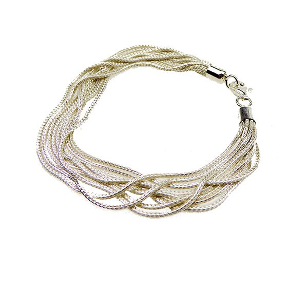 Armbånd & halskæde - 9 rk.Rævekæde - Blank 60cm, von San - Links of Joy