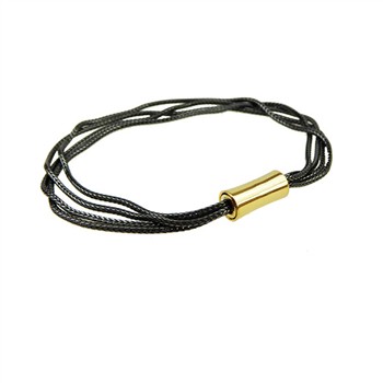 Armbånd & halskæde 4 rk. Rævekæde - Oxyderet/forgyldt 50cm, von San - Links of Joy