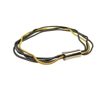 Armbånd & halskæde 4 rk. rævekæde - 2 farvet 21cm, von San - Links of Joy