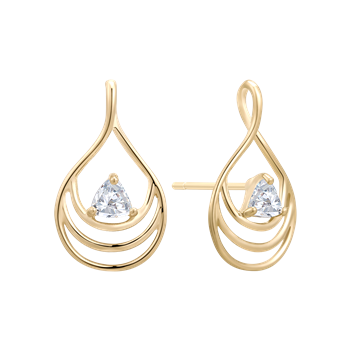 Guld ørestikker, von Støvring Design