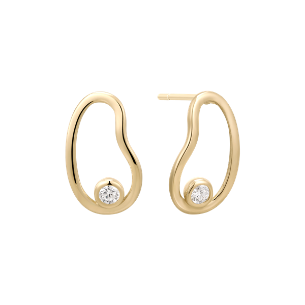 Guld ørestikker, von Støvring Design