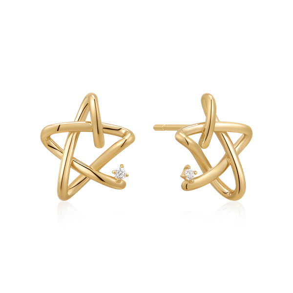 Guld ørestikker, von Støvring Design