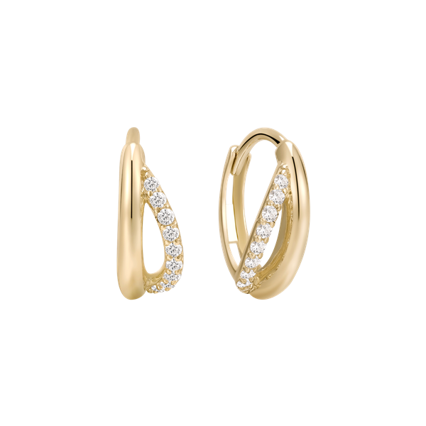 Guld ørestikker, von Støvring Design