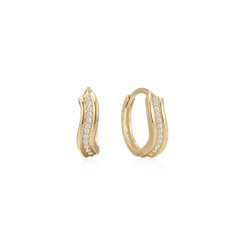 Guld ørestikker, von Støvring Design