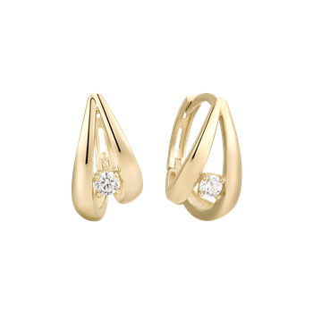 Guld ørestikker, von Støvring Design