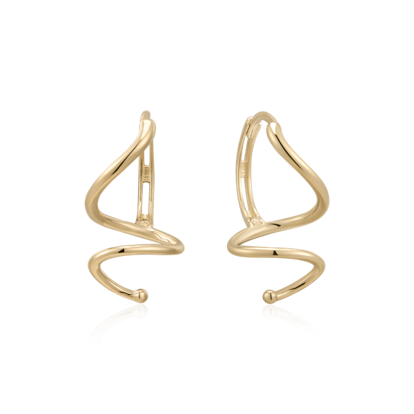 Guld ørestikker, von Støvring Design