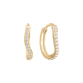 Guld ørestikker, von Støvring Design