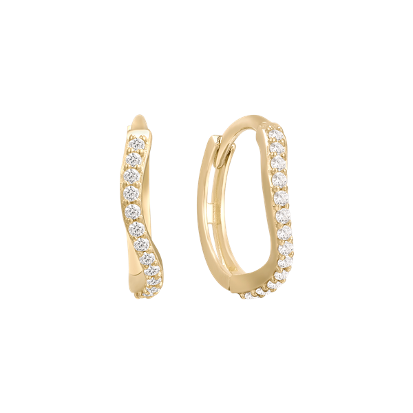 Guld ørestikker, von Støvring Design