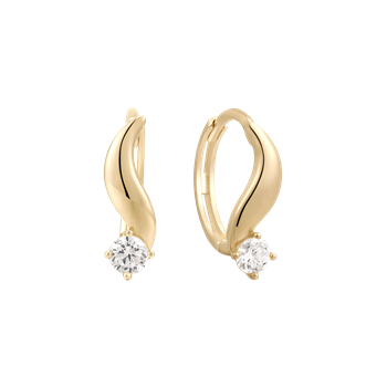 Guld ørestikker, von Støvring Design