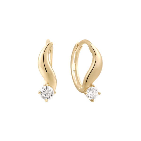 Guld ørestikker, von Støvring Design