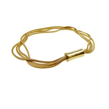 Armbånd & halskæde 4 rk. Rævekæde - Forgyldt 21cm, von San - Links of Joy