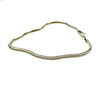 2,1mm Rævekæde i Blank Armbånd & Halskæde 60cm, von San - Links of Joy