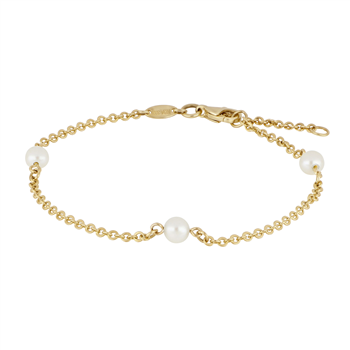 8kt. ankelkæde m. fvkp, von Siersbøl