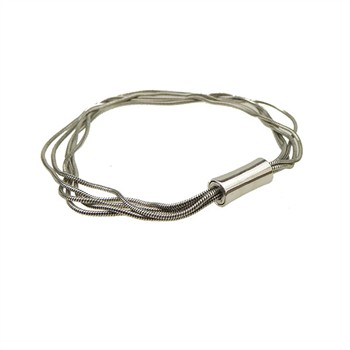 Armbånd & halskæde - 5 rk. Slange Let oxyderet 50cm, von San - Links of Joy