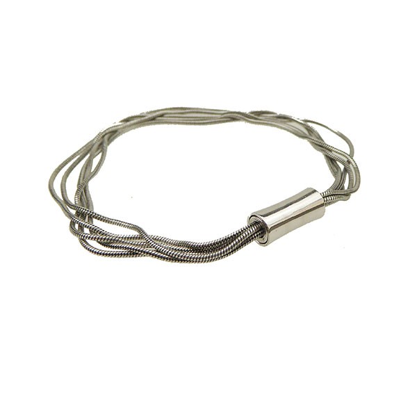 Armbånd & halskæde - 5 rk. Slange Let oxyderet 50cm, von San - Links of Joy