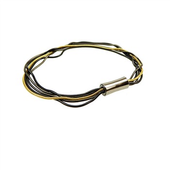 Armbånd & halskæde - 5 rk. Slange 2 farvet 50cm, von San - Links of Joy