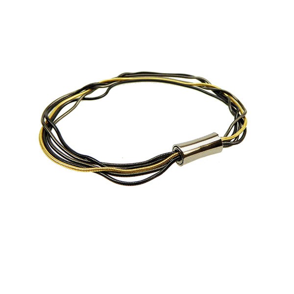 Armbånd & halskæde - 5 rk. Slange 2 farvet 16cm, von San - Links of Joy