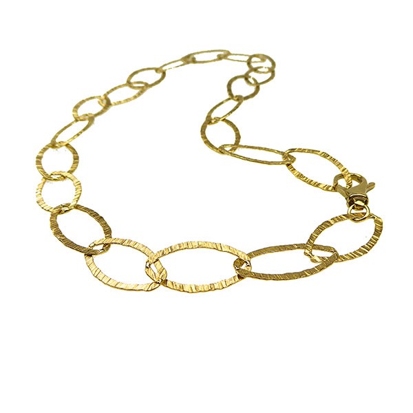 Armbånd & halskæde - Forgyldt 45cm, von San - Links of Joy