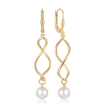 Guld ørehænger, von Støvring Design