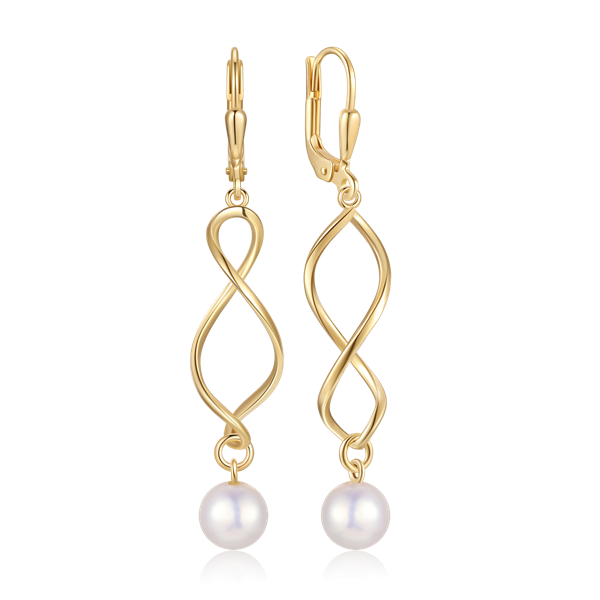 Guld ørehænger, von Støvring Design