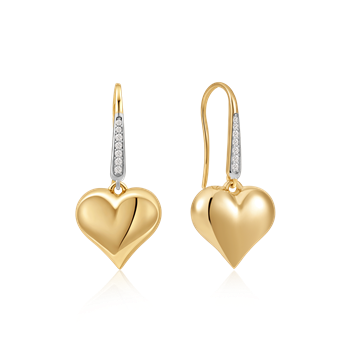 Guld ørehænger, von Støvring Design