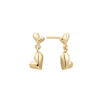 Guld ørehænger, von Støvring Design