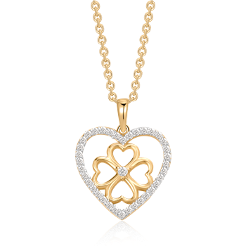 Guld vedhæng, von Støvring Design