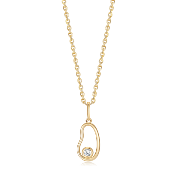 Guld halskæde, von Støvring Design