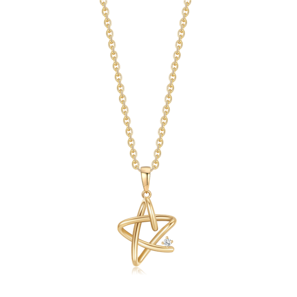 Guld halskæde, von Støvring Design