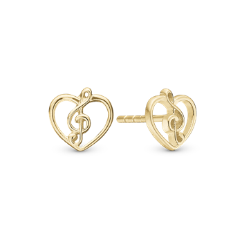 Music Love - Ørestikker , von Christina Jewelry & Watches