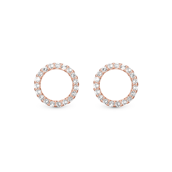 Topaz Sparkling Circle - Ørestikker , von Christina Jewelry & Watches