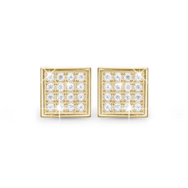 Square Balance Clips - Øreclips - Forg, von Christina Jewelry & Watches